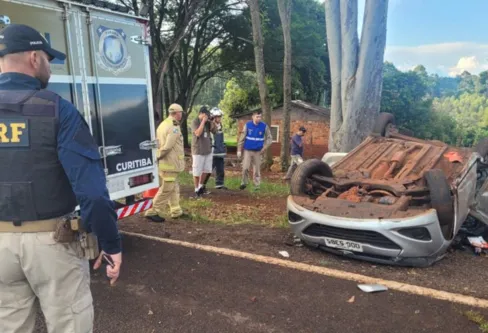 Imagem descritiva da notícia Apucarana registra três acidentes 
de trânsito em menos de uma hora