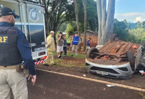 Imagem descritiva da notícia Apucarana registra três acidentes 
de trânsito em menos de uma hora