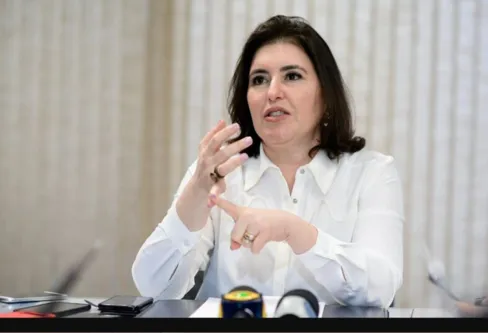 Imagem descritiva da notícia Simone Tebet rejeita “ministério decorativo”