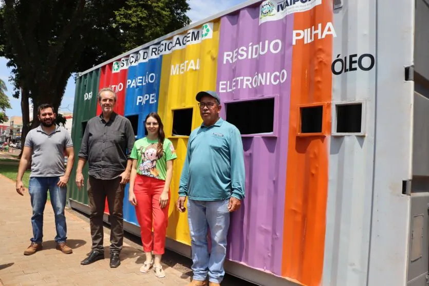 Cada Ecoponto custou aos cofres do Município R$ 38.600,00