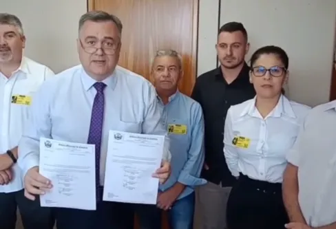Imagem descritiva da notícia Beto Preto recebe comitiva de Cambira