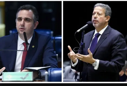 Imagem descritiva da notícia Pacheco e Lira reeleitos no Senado e Câmara