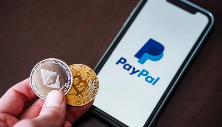 Imagem descritiva da notícia PayPal registrou reserva de R$ 3,1 bi em criptomoedas no final de 2022