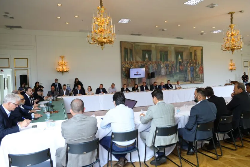 Reunião com secretários