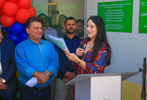 Imagem descritiva da notícia Educação de Arapongas inaugura 
nova CMEI no Conjunto Piacenza