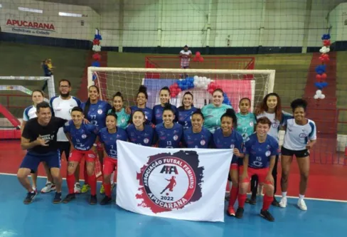 Imagem descritiva da notícia Futsal feminino desiste da Série Ouro por falta de apoio