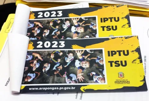 Imagem descritiva da notícia Com atraso na entrega de carnês, Arapongas avalia prorrogar IPTU