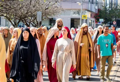 Imagem descritiva da notícia Paixão de Cristo’ deve reunir mais de 10 mil pessoas em Arapongas