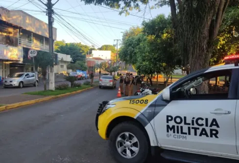 Imagem descritiva da notícia Alunos soldados iniciam estágio nas ruas da região de Ivaiporã