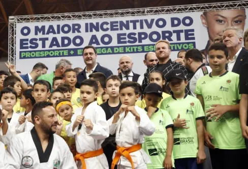 Imagem descritiva da notícia Paraná anuncia R$ 100 milhões para bolsas e apoio ao esporte