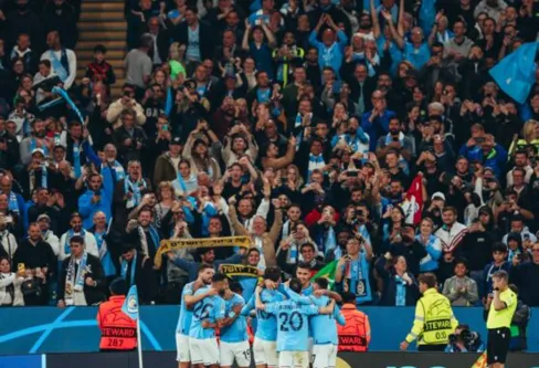 Imagem descritiva da notícia Manchester City atropela 
o Real e vai à final da Liga