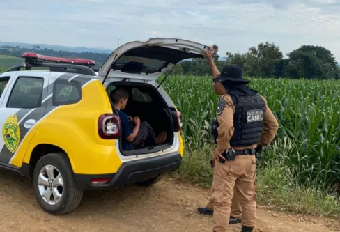 Imagem descritiva da notícia Moradores da zona rural prendem suspeitos armados