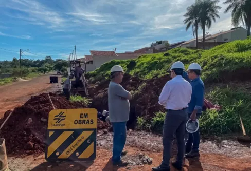 Imagem descritiva da notícia Tecnologia agiliza execução da rede de esgoto no Jd. Interlagos