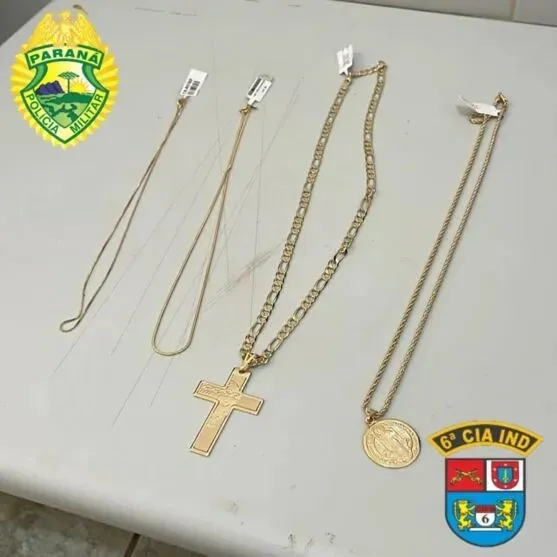 Imagem descritiva da notícia Homem pede água, furta loja de paróquia e é preso em Ivaiporã