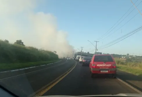 Imagem descritiva da notícia Apucarana registra aumento de
85% em incêndios ambientais