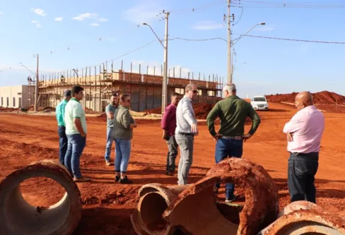 Imagem descritiva da notícia Obras do Parque de Exposições atingem 55%de execução