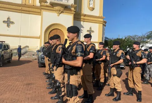 Imagem descritiva da notícia Ação da PM intensifica policiamento na região