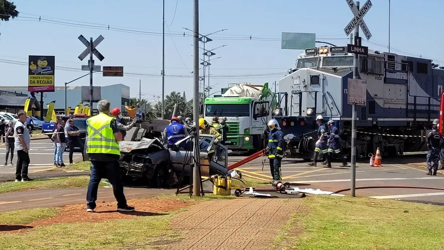 Muita gente que passava pelo local acabou se confundindo e até mesmo se assustando com toda aquela movimentação