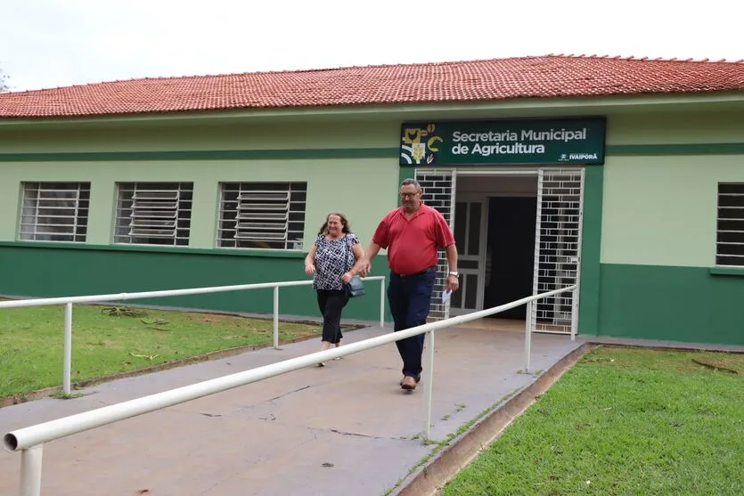 Imagem descritiva da notícia Prefeitura de Ivaiporã inaugura nova sede da Secretaria de Agricultura