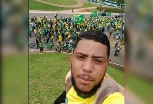 Imagem descritiva da notícia Apucaranense vai ser julgado pelo 
STF por ‘atos golpistas’ em Brasília