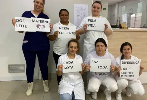 Imagem descritiva da notícia Banco de Leite Humano precisa de doadoras