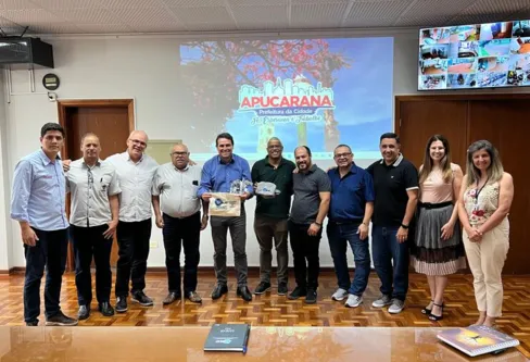 Imagem descritiva da notícia Junior da Femac recebe pastores