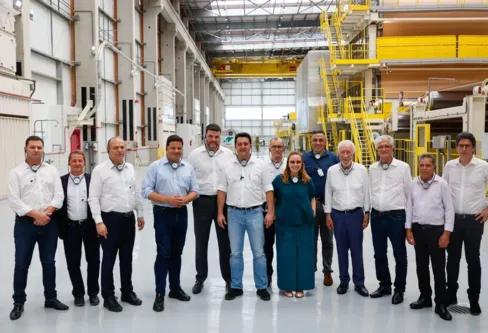 Imagem descritiva da notícia Klabin inaugura nova unidade em Ortigueira