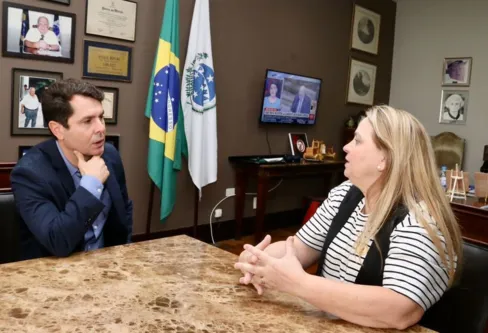 Imagem descritiva da notícia Prefeita avalia projetos na Capital