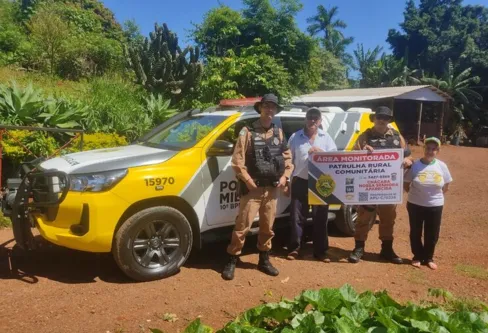 Imagem descritiva da notícia 10º BPM aponta redução de crimes na área rural