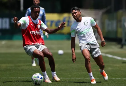 Imagem descritiva da notícia Após dura derrota, Palmeiras treina de olho no Internacional