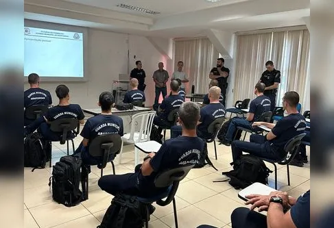 Imagem descritiva da notícia Arapongas realiza curso 
de formação de novos GMs