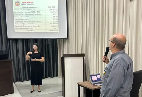Imagem descritiva da notícia Câmara tem R$ 1,2 milhão em caixa