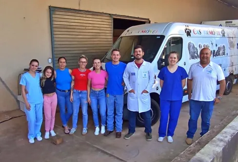 Imagem descritiva da notícia Castramóvel da Amuvi realiza mais de 200 cirurgias em Faxinal