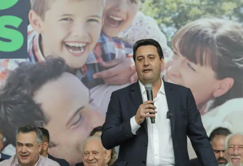 Imagem descritiva da notícia Ratinho Jr. bem cotado para presidente
