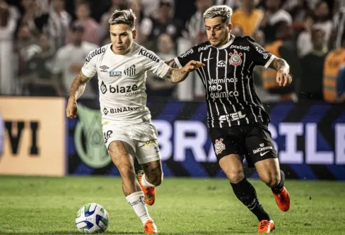 Imagem descritiva da notícia Em ‘clássico dos desesperados’, Corinthians e Santos se enfrentam