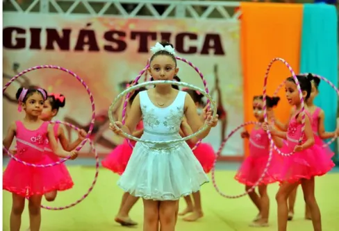 Imagem descritiva da notícia Apucarana realiza festival de ginástica no ginásio do Lagoão