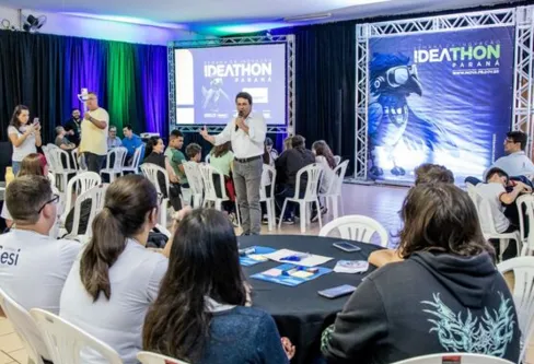 Imagem descritiva da notícia Maior maratona de ideias do Paraná, Ideathon 2023 é aberta em Apucarana