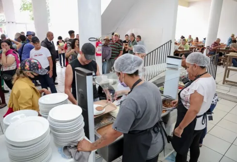 Imagem descritiva da notícia Restaurante Popular atinge marca de 100 mil refeições