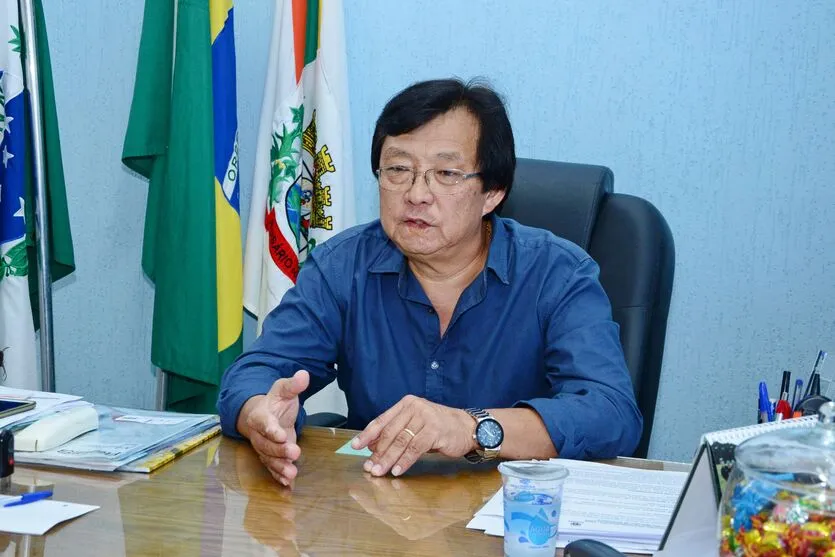 Prefeito Ilton Kuroda