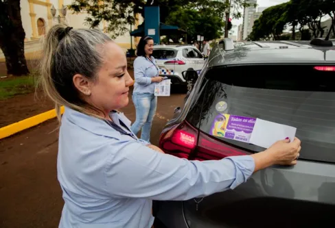 Imagem descritiva da notícia Com 2,2 mil casos de violência contra mulher, Apucarana lança campanha