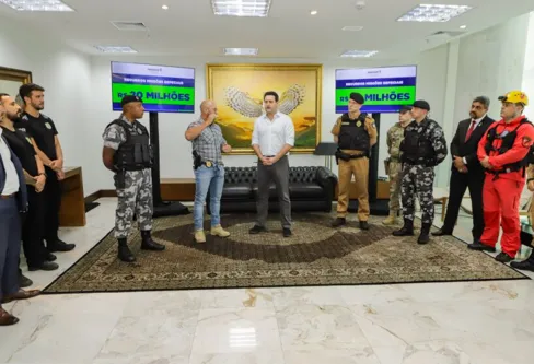 Imagem descritiva da notícia Forças de segurança do Paraná recebem aporte de R$ 20 milhões