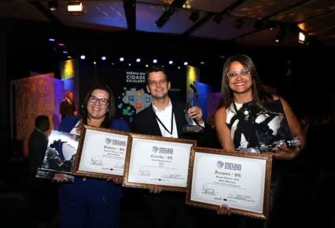 Imagem descritiva da notícia Ivaiporã é vencedora nacional 
do Prêmio Band Cidades 2023