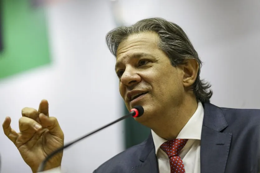 Brasília (DF), 28/12/2023 - O ministro da Fazenda, Fernando Haddad, concede entrevista coletiva à imprensa, em Brasília. Foto: Marcelo Camargo/Agência Brasil