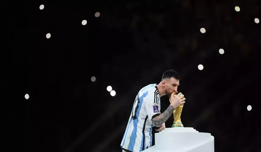 Imagem descritiva da notícia Messi vence o prêmio ‘The Best’ 
pela oitava vez em sua carreira