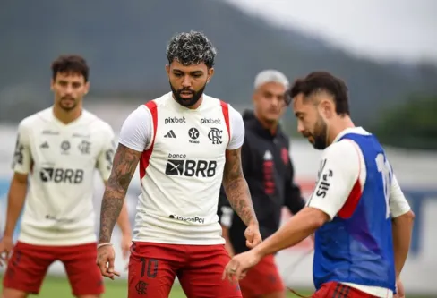 Imagem descritiva da notícia Corinthians desiste da contratação 
de Gabriel Barbosa, do Flamengo