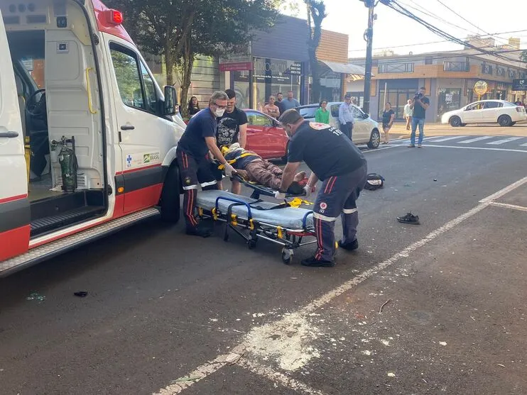 Morador de rua foi atendido pelo Samu