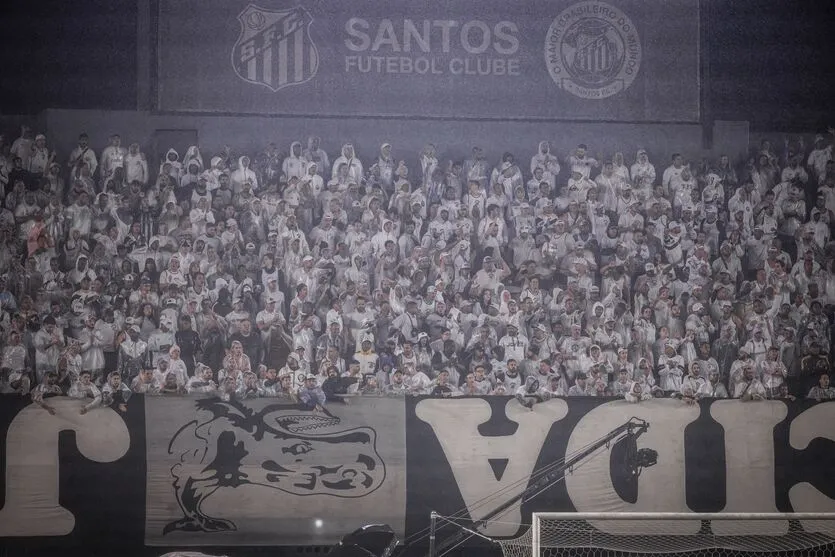 Imagem descritiva da notícia Santos é punido pelo STJD a jogar seis jogos de portões fechados