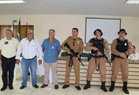 Imagem descritiva da notícia Conseg de Ivaiporã adquire dois fuzis para Patrulha Rural