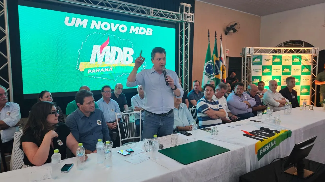 Imagem descritiva da notícia ‘MDB não é do extremismo’, diz deputado Sérgio Souza