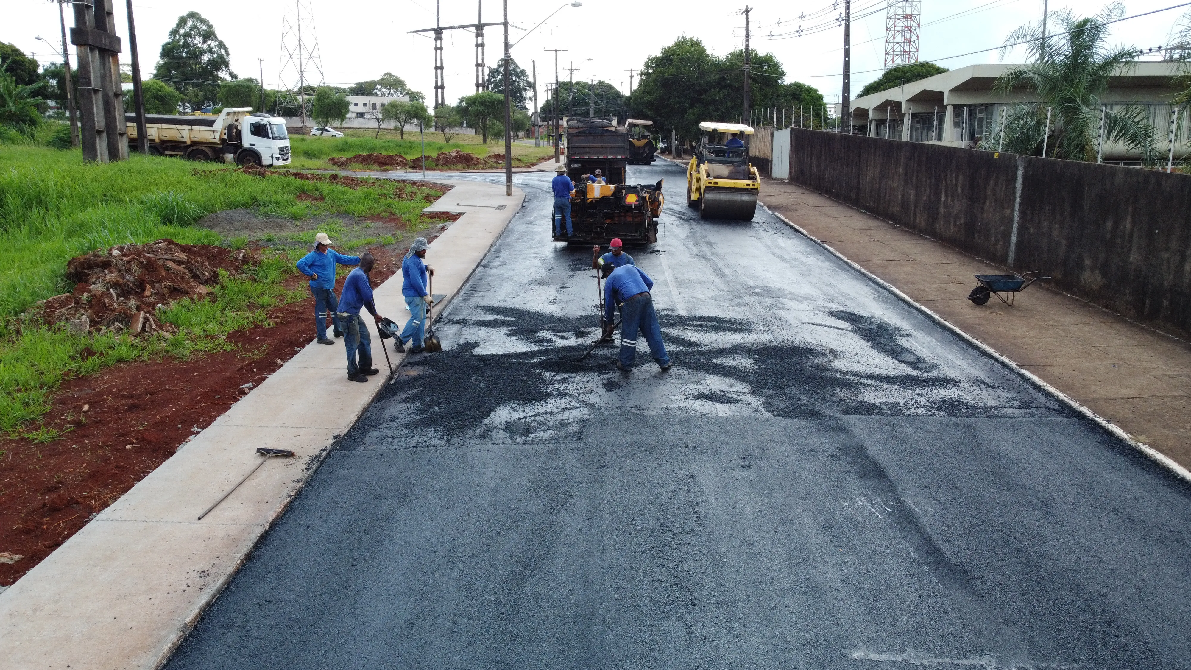 Imagem descritiva da notícia Prefeitura inicia obras de recape na Rua Piratininga